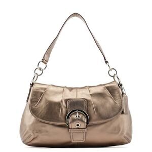 COACH Bronze Leather Soho Shoulder Bag Vintage F17217